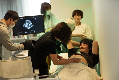 「ヒヤマケンタロウの妊娠」メイキング写真