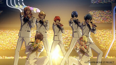 「劇場版 うたの☆プリンスさまっ♪ マジLOVEスターリッシュツアーズ」特報より。
