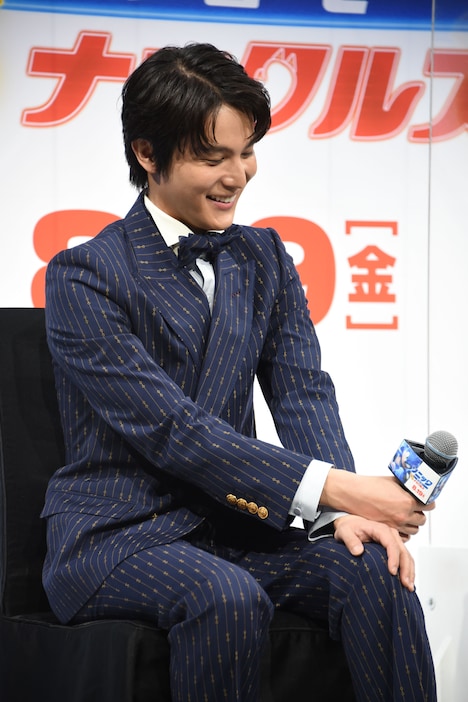 DREAMS COME TRUE・中村正人からの褒め言葉に照れる中川大志。