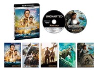「アンチャーテッド」4K ULTRA HD & Blu-rayセット展開写真