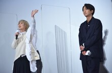 左からゆうたろう、浅香航大。