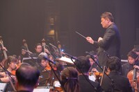 オーケストラコンサートの様子。