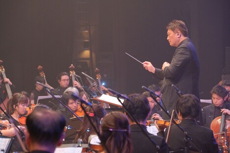 オーケストラコンサートの様子。