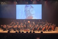 オーケストラコンサートの様子。