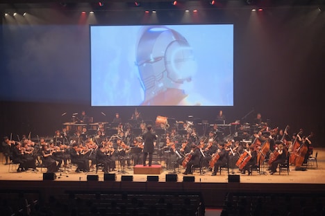 オーケストラコンサートの様子。