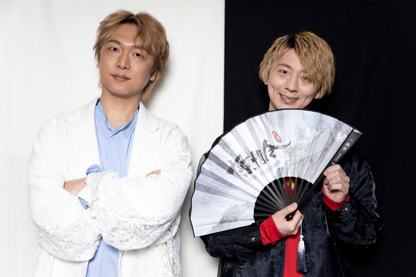 左から立花慎之介、木村良平。