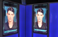 「アベンジャーズ展」より、ブリーフィングルームの様子。