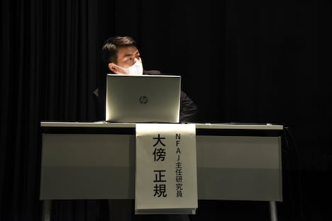 国立映画アーカイブ主任研究員の大傍正規。