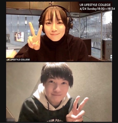 吉岡里帆（上）と神木隆之介（下）。