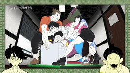 「四畳半タイムマシンブルース」公開日が決定、“私”と小津の映画予告オンエア