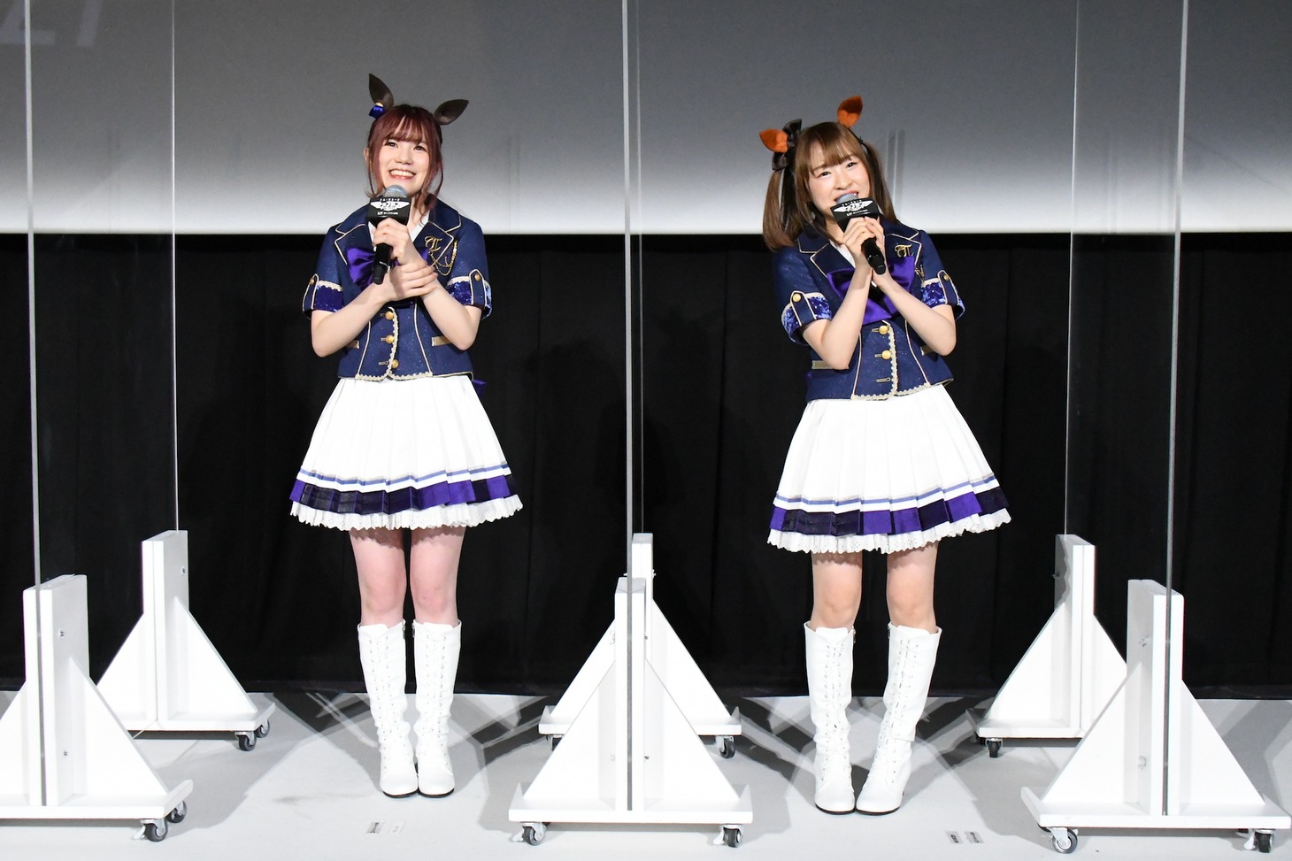 左からMachico、星谷美緒。