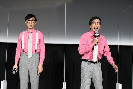 左からこがけん、おいでやす小田。