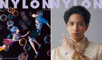 「NYLON JAPAN BUBBLE ISSUE」表紙＆バックカバー