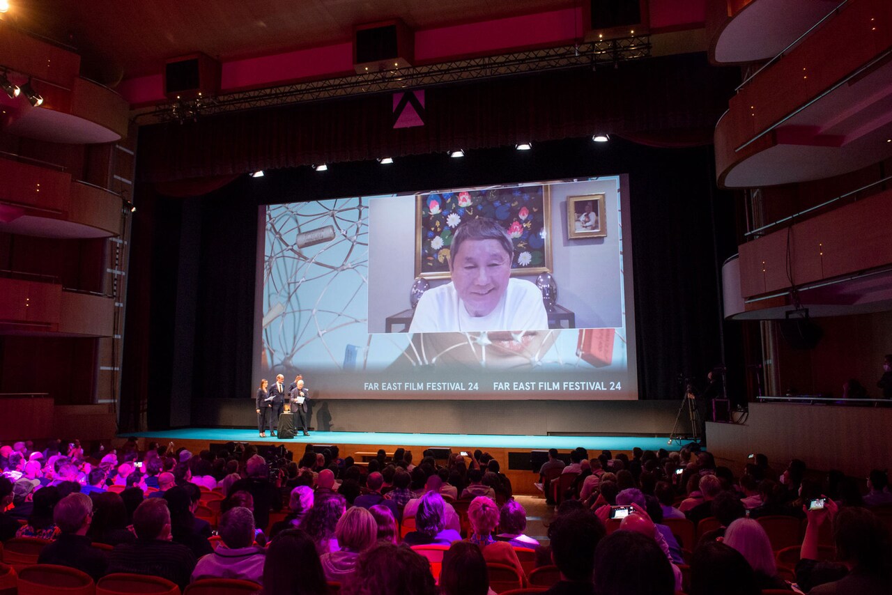 北野武がウディネ映画祭で生涯功労賞、渡伊断念も「新作を持ってお礼に」と約束