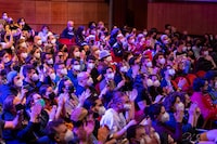 映画祭の会場の様子。