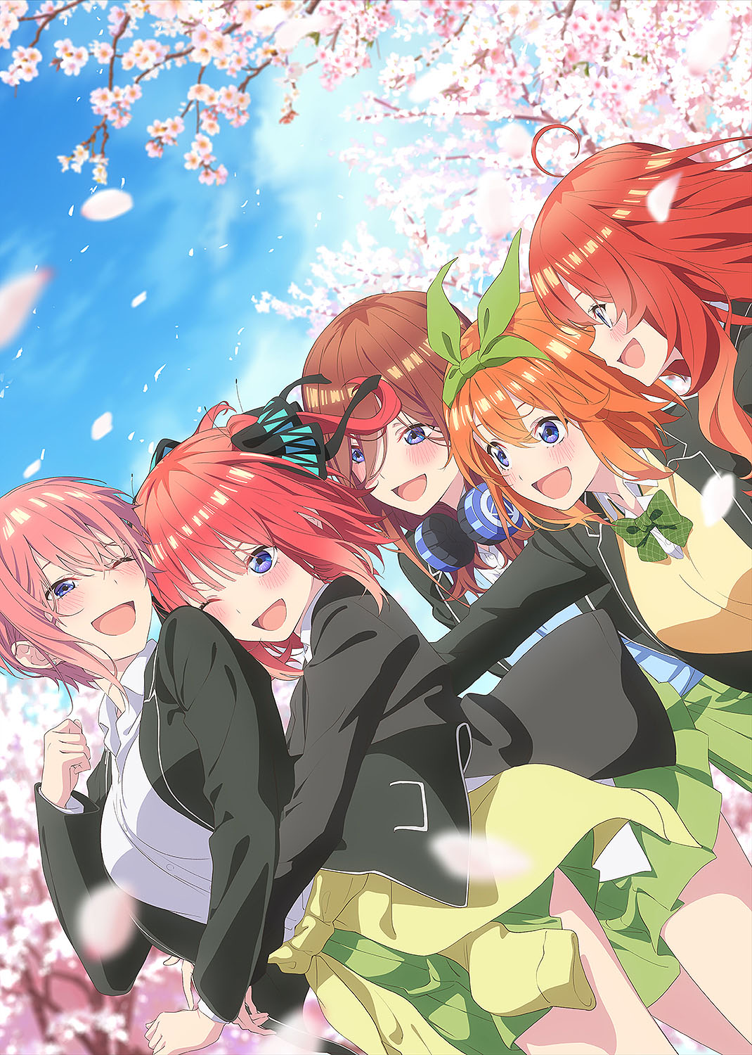 「映画 五等分の花嫁」キービジュアル第3弾