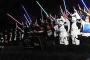 「スター・ウォーズ エピソード3／シスの復讐」特別上映イベントの様子。