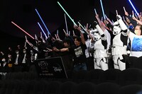 「スター・ウォーズ エピソード3／シスの復讐」特別上映イベントの様子。