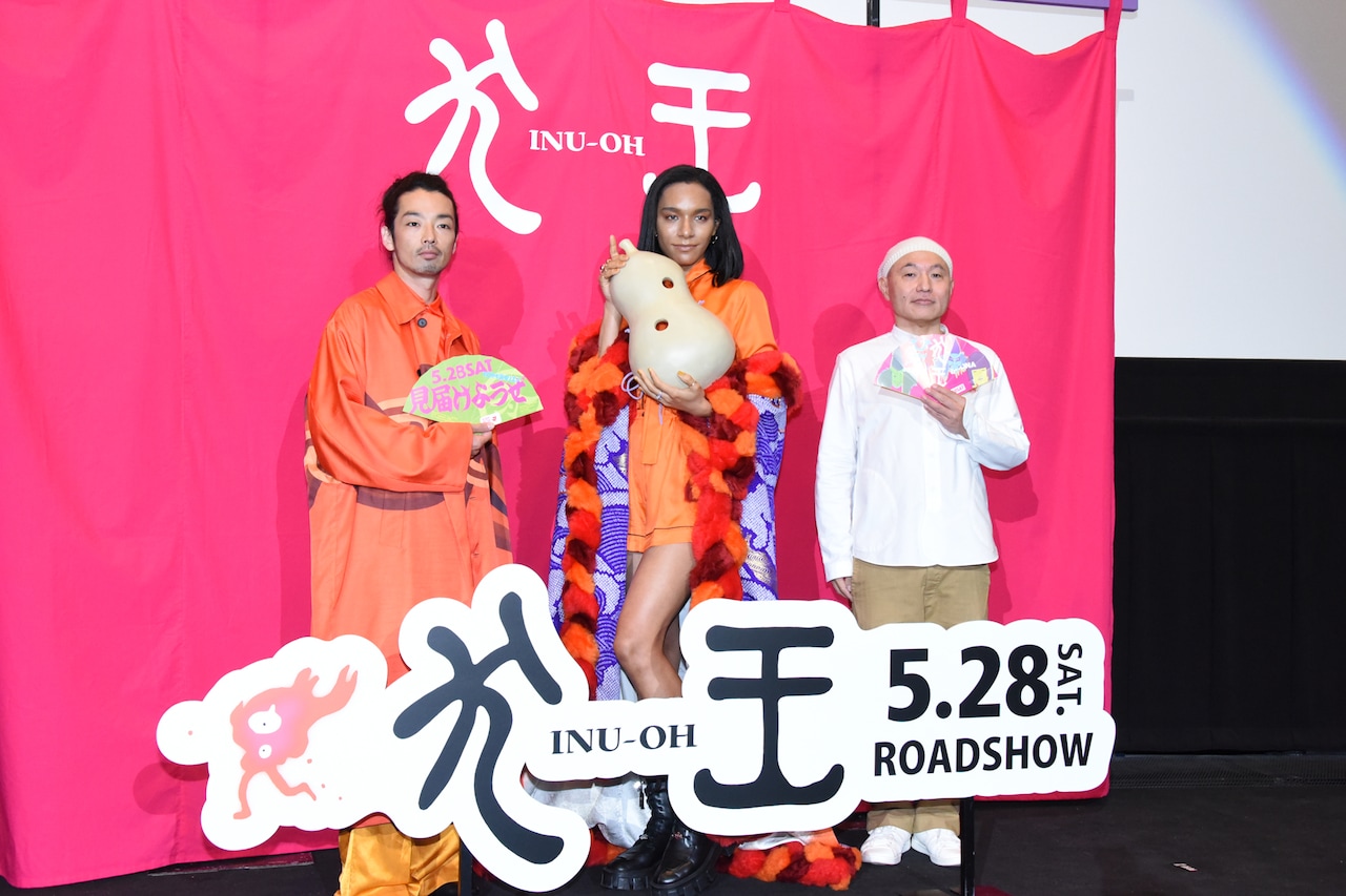 「犬王」アヴちゃんと森山未來の第一印象は？「広大な砂漠」「物の怪」