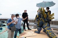 「特撮喜劇 大木勇造 人生最大の決戦」メイキング写真