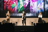 左から内山昂輝、細谷佳正、関根明良。