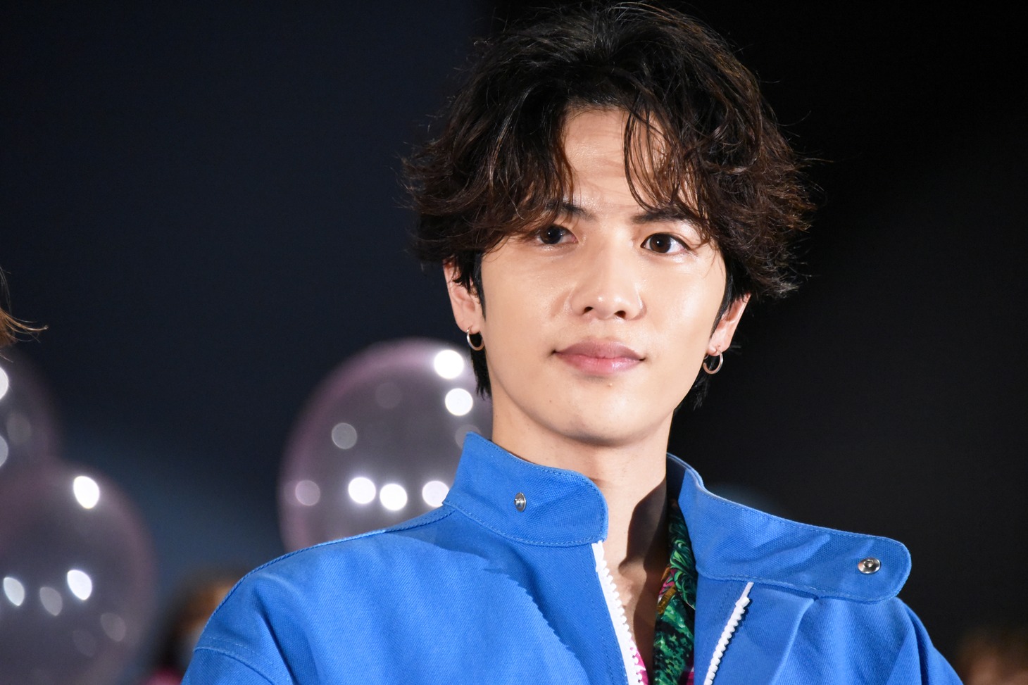 「バブル」MX4D体感イベントに出席した志尊淳。