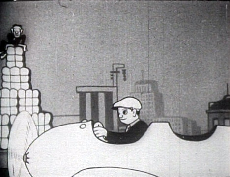 「大当たり空の円タク」（写真提供：マツダ映画社）