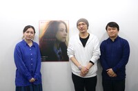 左から川和田恵真、森直人、徐昊辰。