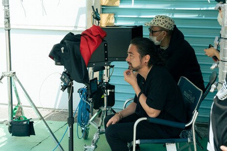 「見張り台」メイキング写真