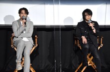 左から宮野真守、森川智之。