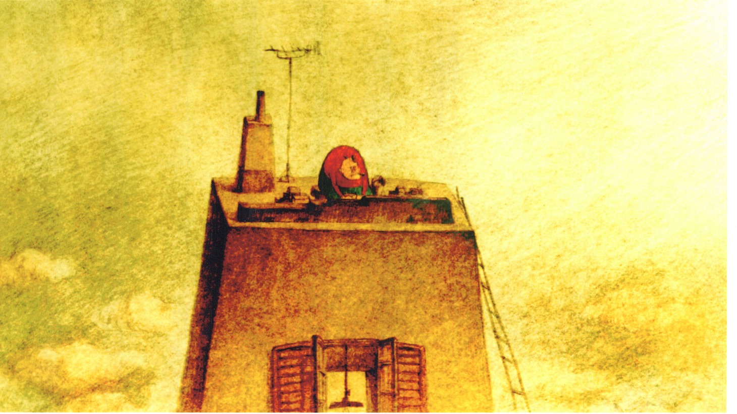 「つみきのいえ」 (c)ROBOT