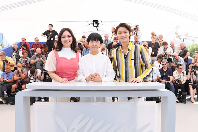 磯村勇斗の長年の夢叶う Plan 75 でカンヌ国際映画祭に監督らと参加 イベントレポート 写真18枚 映画ナタリー