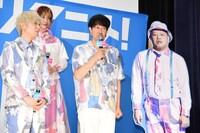 「ハケンアニメ！」公開記念舞台挨拶の様子。