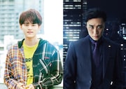 鈴鹿央士演じる長屋龍二(左)と早乙女太一演じる長屋龍河(右)。