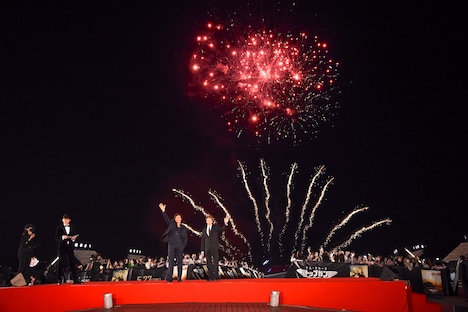 「トップガン マーヴェリック」ジャパンプレミアの様子。