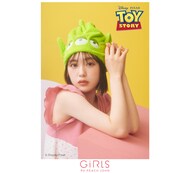 GiRLS by PEACH JOHN限定「トイ・ストーリー」コレクションより、なえなのの着用ビジュアル。