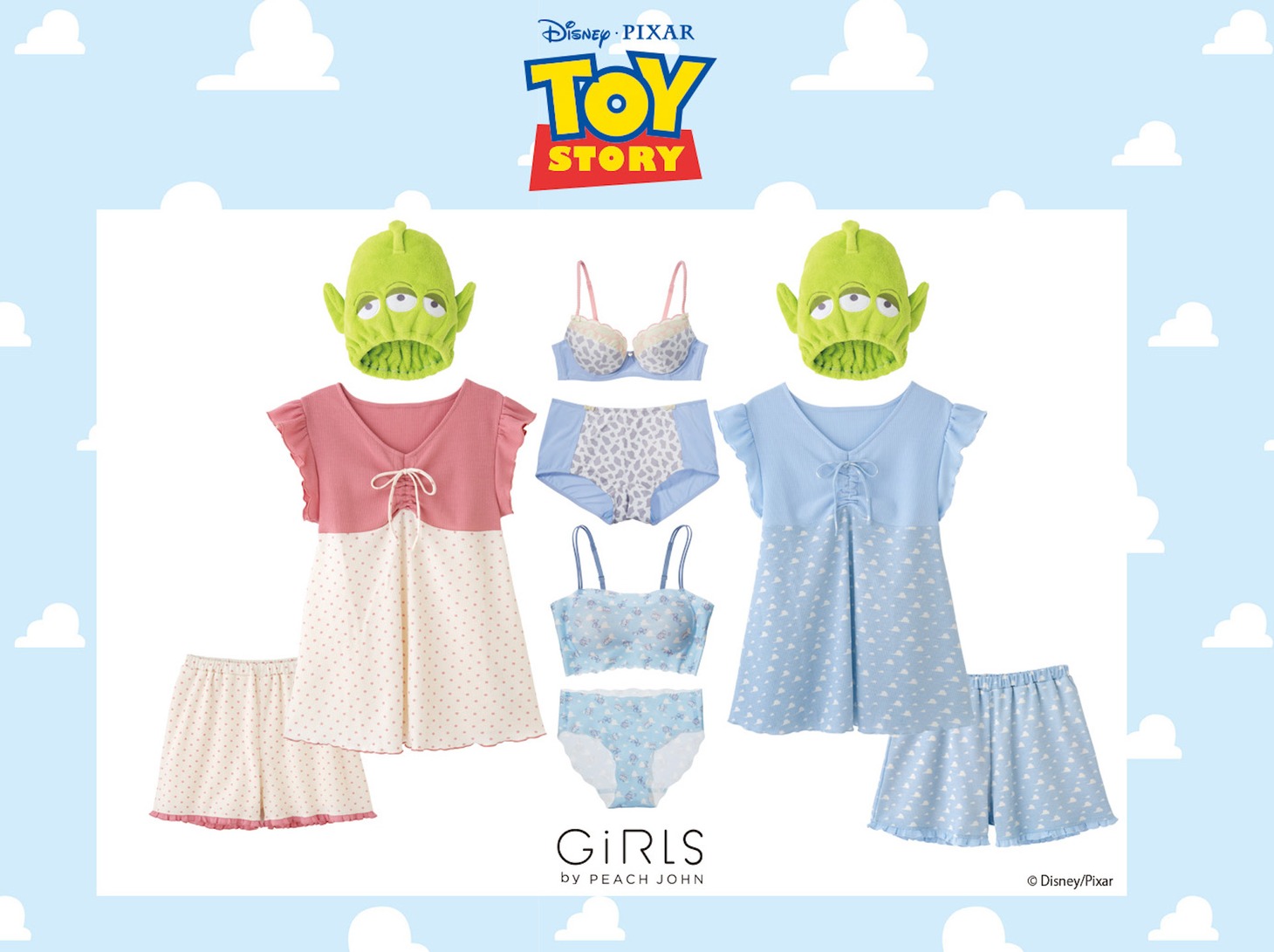 GiRLS by PEACH JOHN限定「トイ・ストーリー」コレクション