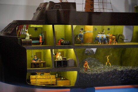 「『未来少年コナン』展 漫画映画の魅力にせまる！」より。