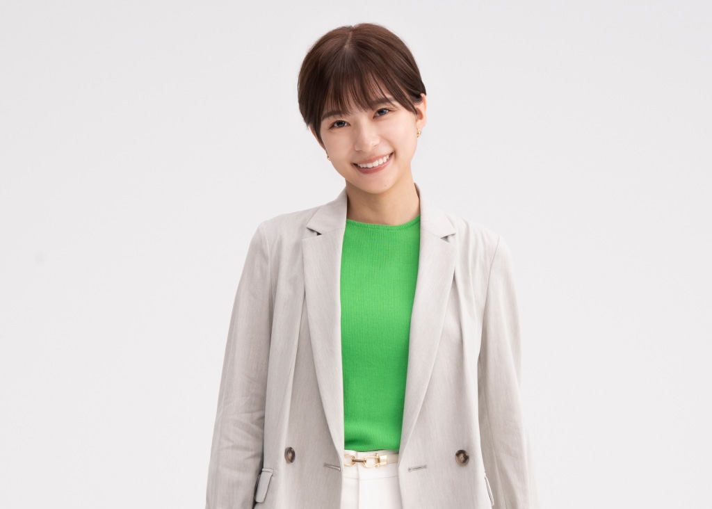 深沢塔子役の芳根京子。