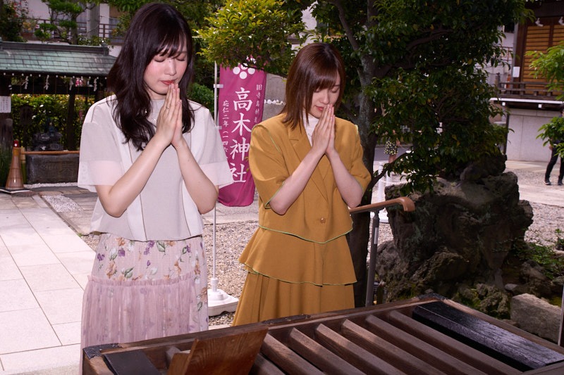 「劇場版 からかい上手の高木さん」大ヒット祈願イベントの様子。