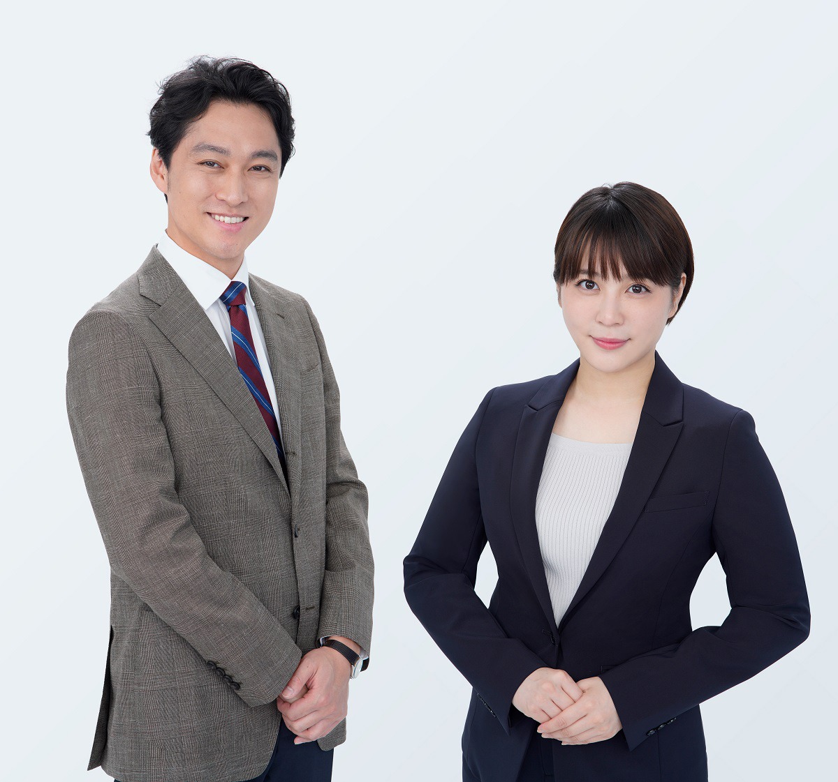 左から渡辺大、北乃きい。