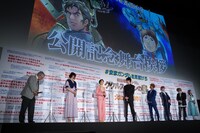 「機動戦士ガンダム ククルス・ドアンの島」公開記念舞台挨拶の様子。