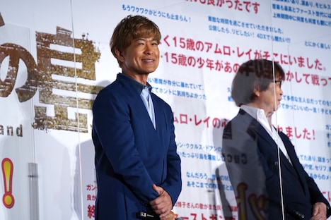 左から古谷徹、古川登志夫。