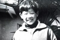 笑福亭鶴瓶の幼少期の写真。