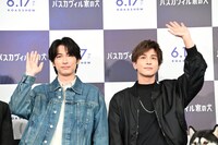 左からディーン・フジオカ、岩田剛典。