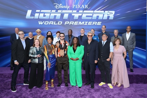 「バズ・ライトイヤー」ワールドプレミアの様子。