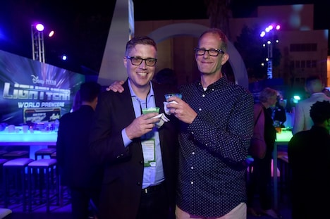 左からアンガス・マクレーン、ピート・ドクター。