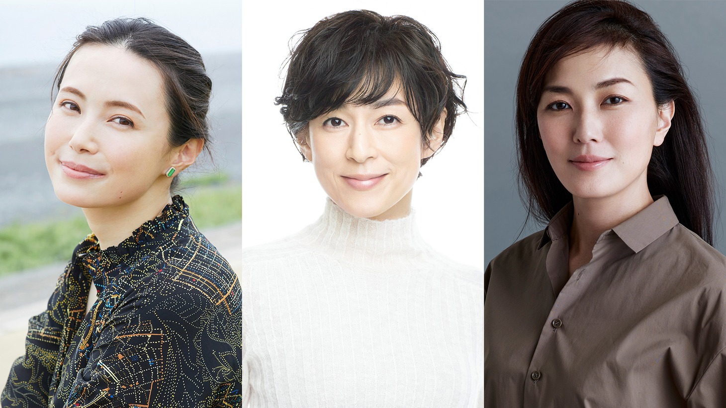 左から美村里江、鈴木保奈美、板谷由夏。