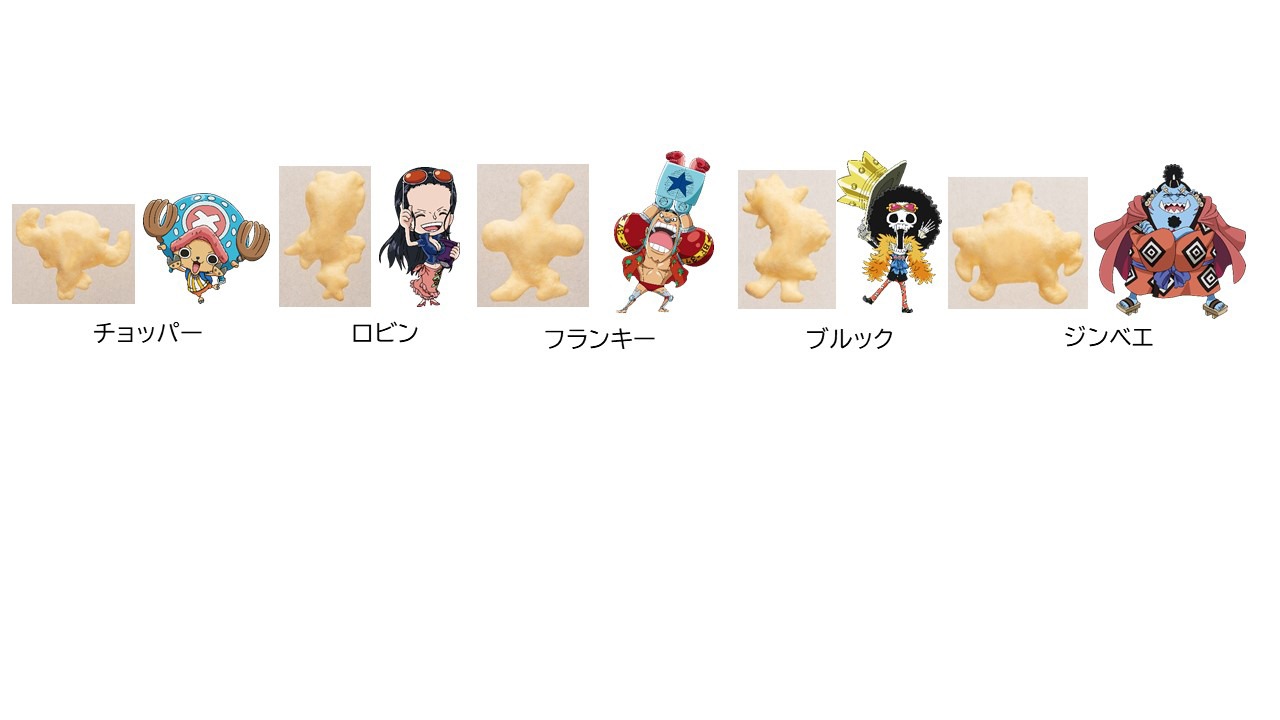 おっとっと うすしお味の菓子型。