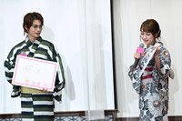 左から神尾楓珠、平祐奈。